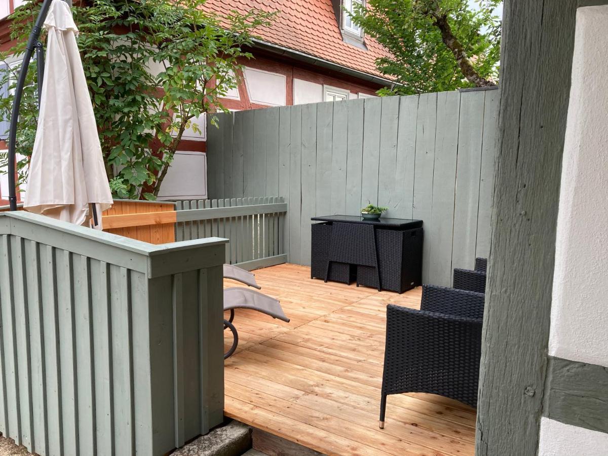 Ferienhaus Hassgautor Aidhausen Exterior foto